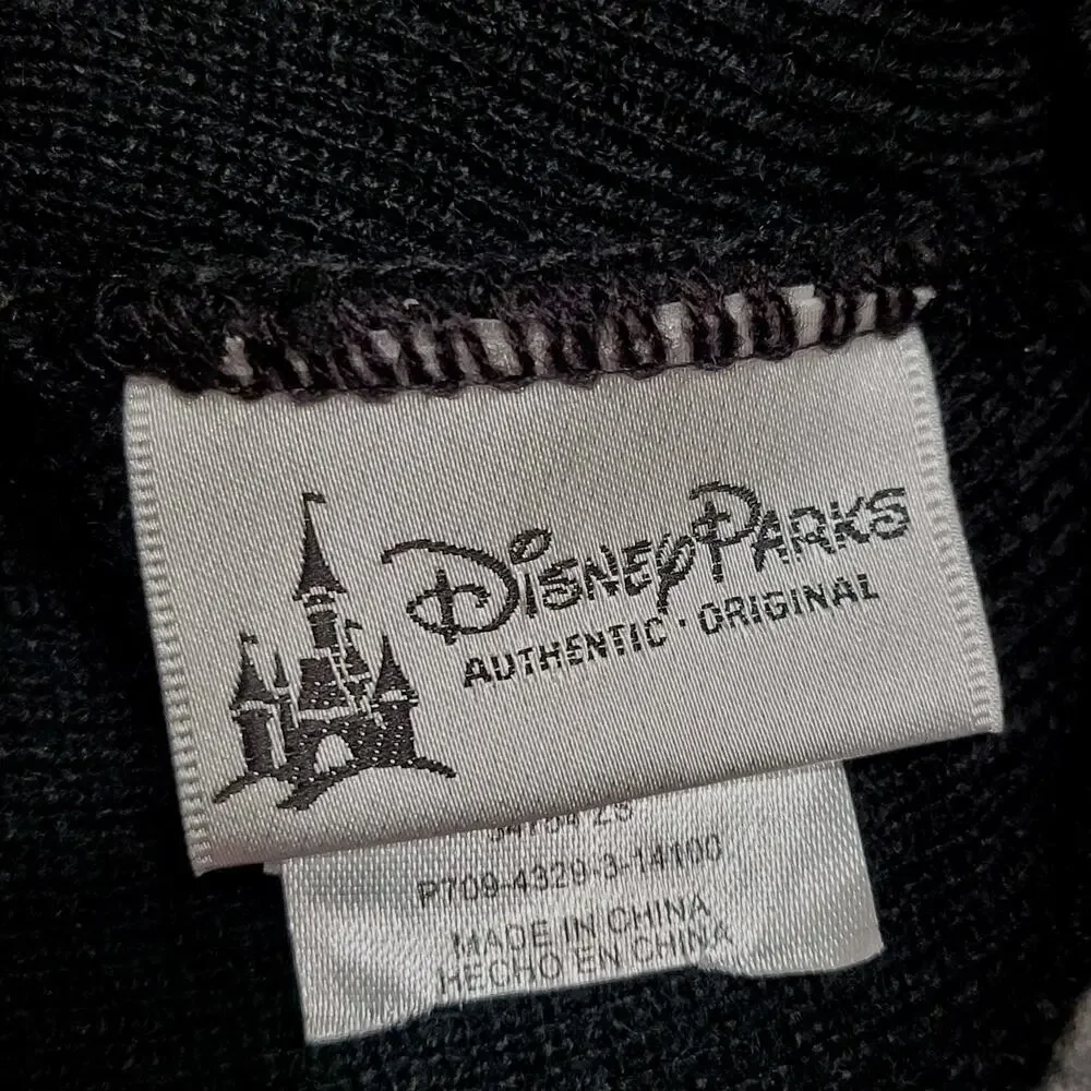 Darth Vader Mickey Mouse Ears Beanie Winter Cap Black Knit Skull Hat Disneyland